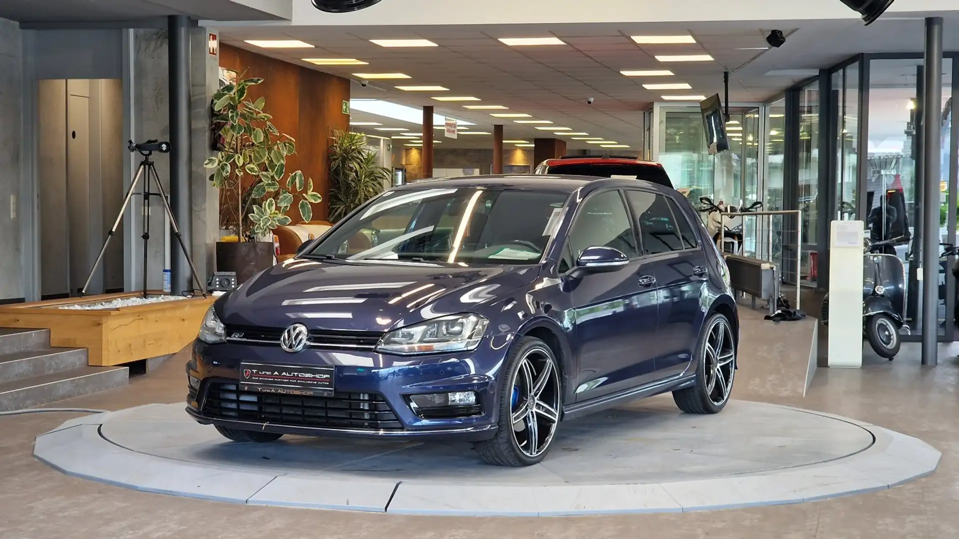 Volkswagen Golf 7 1.6 TDI R-Line *19Zoll*Sitzheizung*LED*PDC* Blau - 1