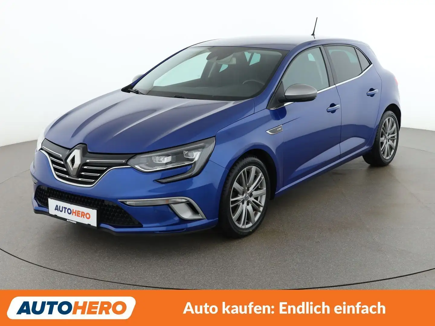 Renault Megane 1.5 dCi Energy GT-Line Blau - 1