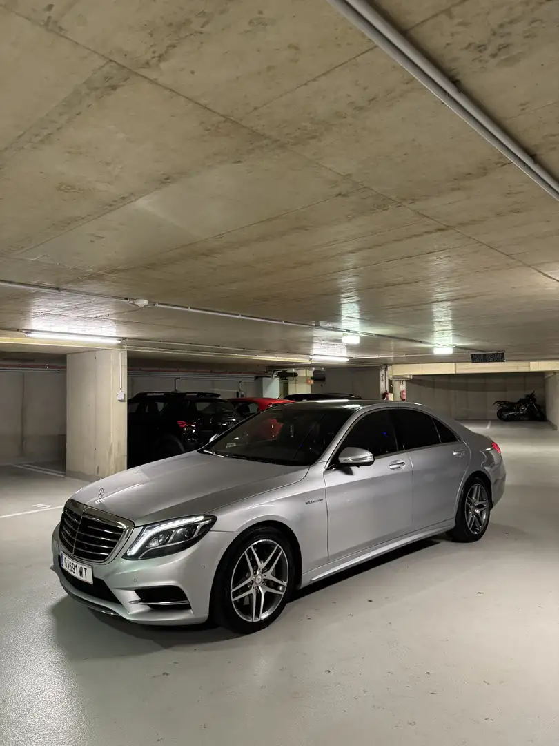 Mercedes-Benz S 500 4MATIC Aut. Silber - 2