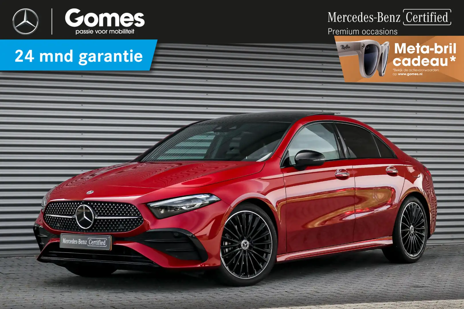 Mercedes-Benz A 180 AMG | Rijassistentiepakket | Panoramadak | Stoelve Rot - 1