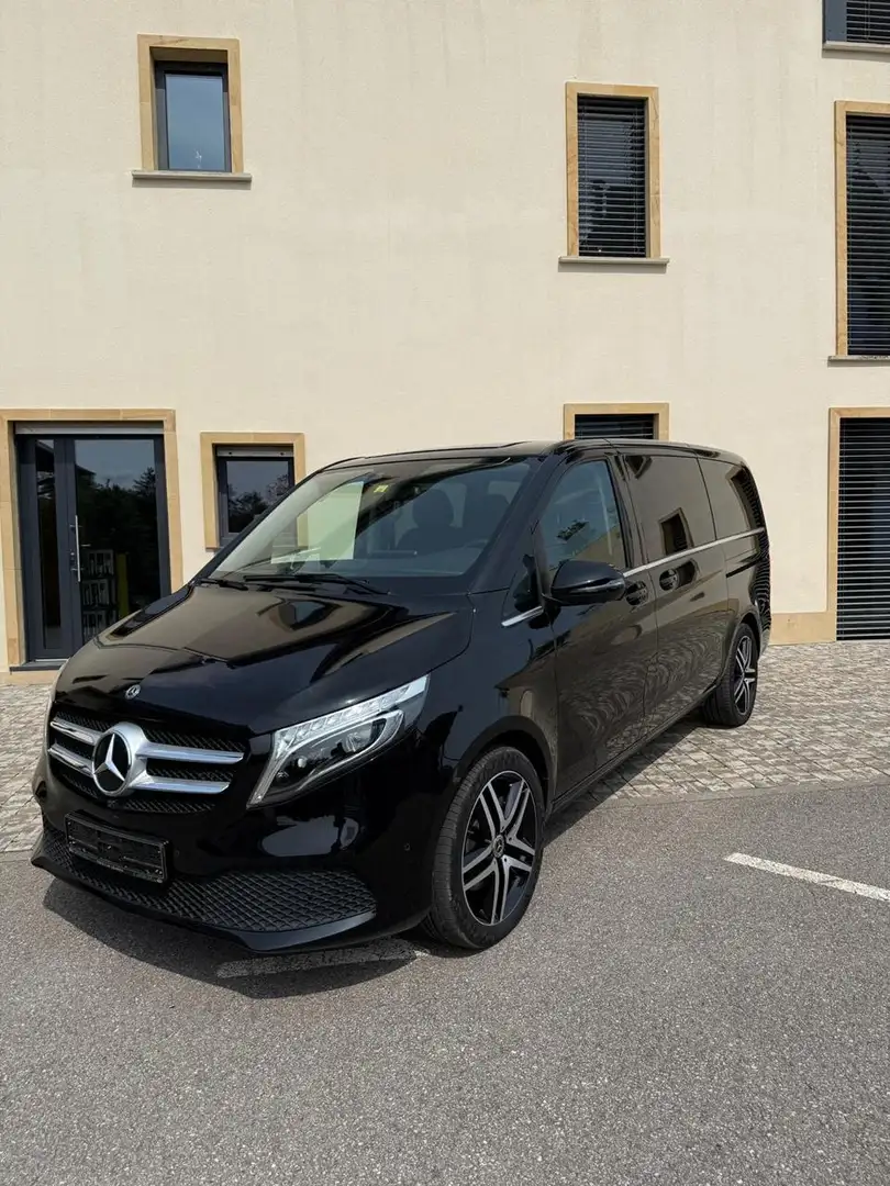Mercedes-Benz V 220 V300 d AVANTGARDE 4MATIC lang Schwarz - 2