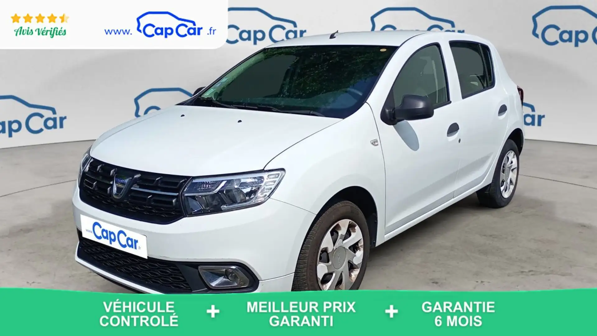 Dacia Sandero 1.0 SCe 75 Essentiel Biały - 1