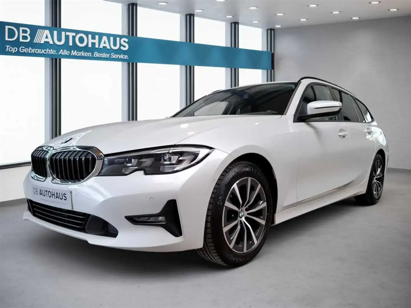 BMW 318 d Touring Advantage Steptronic Bianco - 1