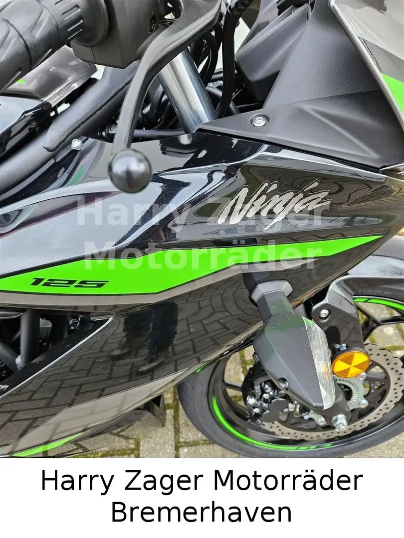 Kawasaki Ninja 125 500,- Euro Starterbonus sichern! Siyah - 1