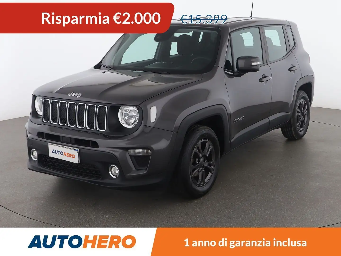 Jeep Renegade 1.0 TGDi Longitude Grigio - 1