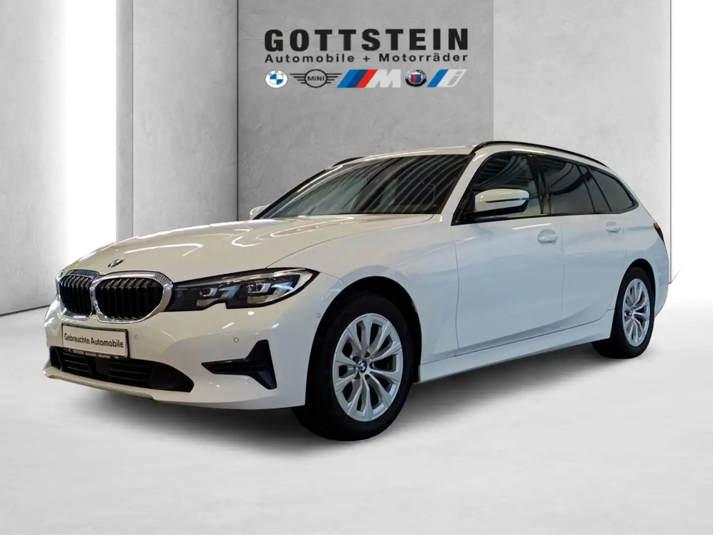BMW 318 i Touring Aut. / Advantage Weiß - 1