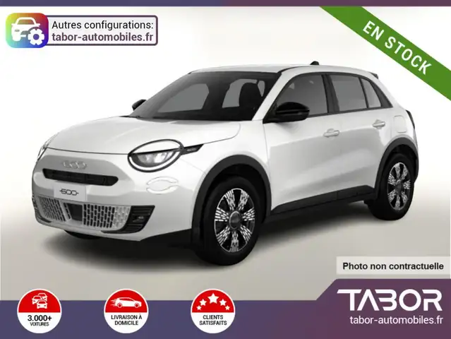 Fiat 600 Hybrid 145 Icon Cam GPS 2xPDC ADML Hiv