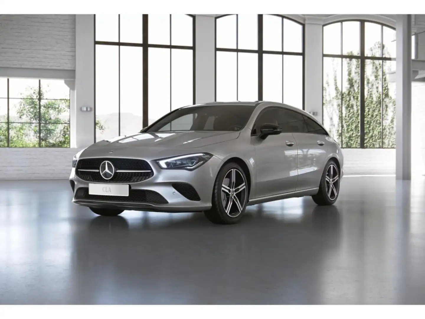 Mercedes-Benz CLA 180 d Shooting Brake Progressive MBUX+RüKam Silber - 1