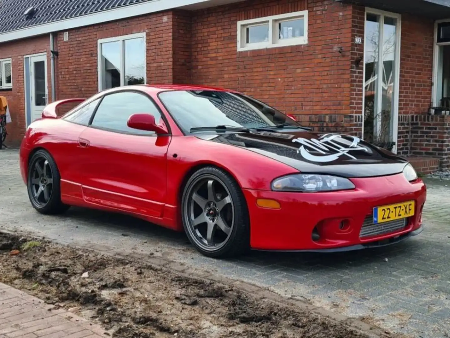 Mitsubishi Eclipse Eclipse 2.3 stroker Rood - 1