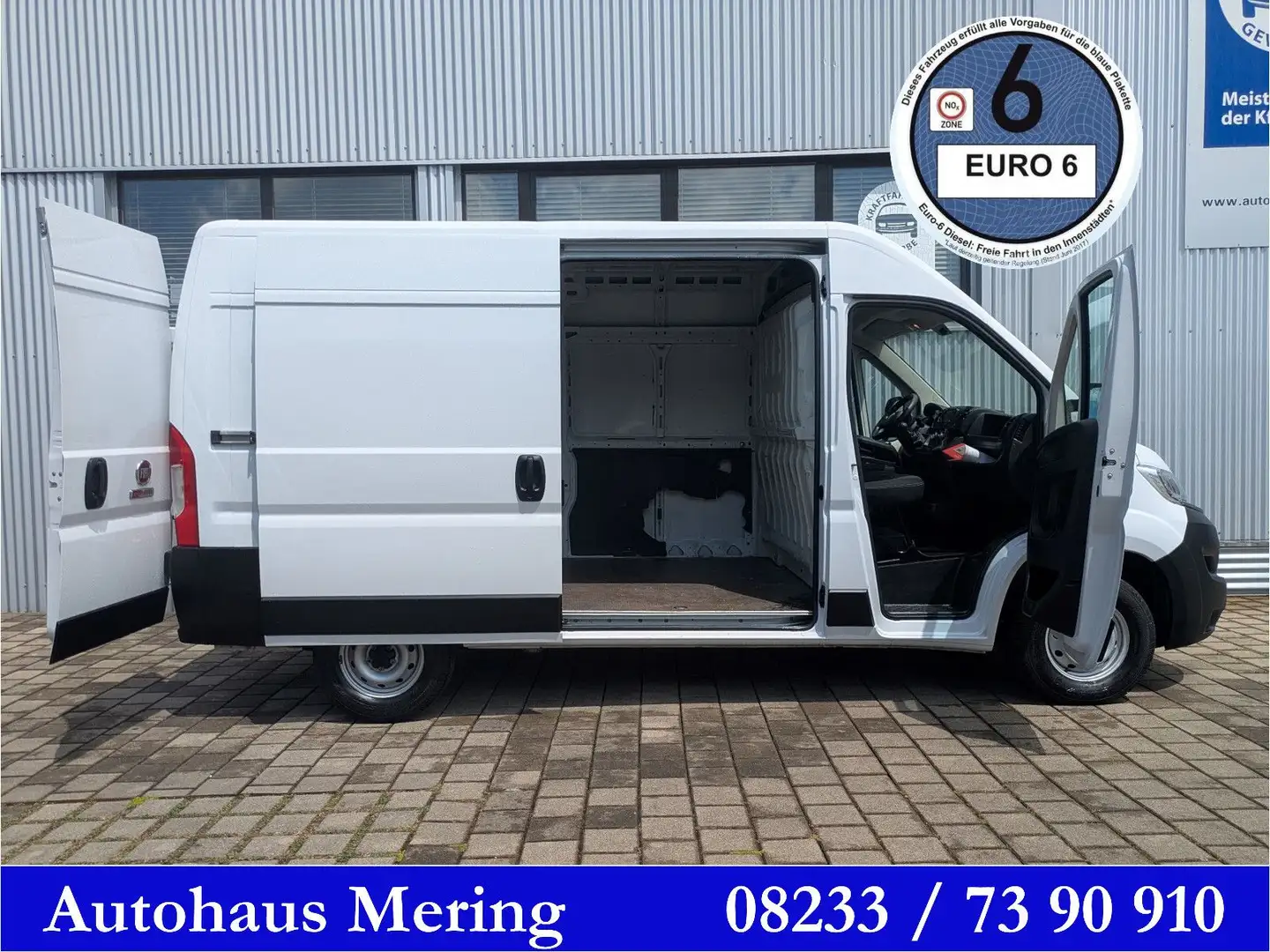 Fiat Ducato Fiat Ducato 3.3to 120PS Klima PDC L2H2 2,2ltr. Weiß - 2