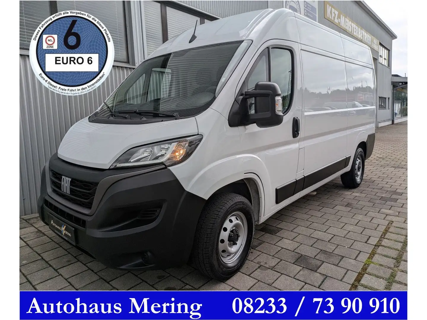 Fiat Ducato Fiat Ducato 3.3to 120PS Klima PDC L2H2 2,2ltr. Weiß - 1