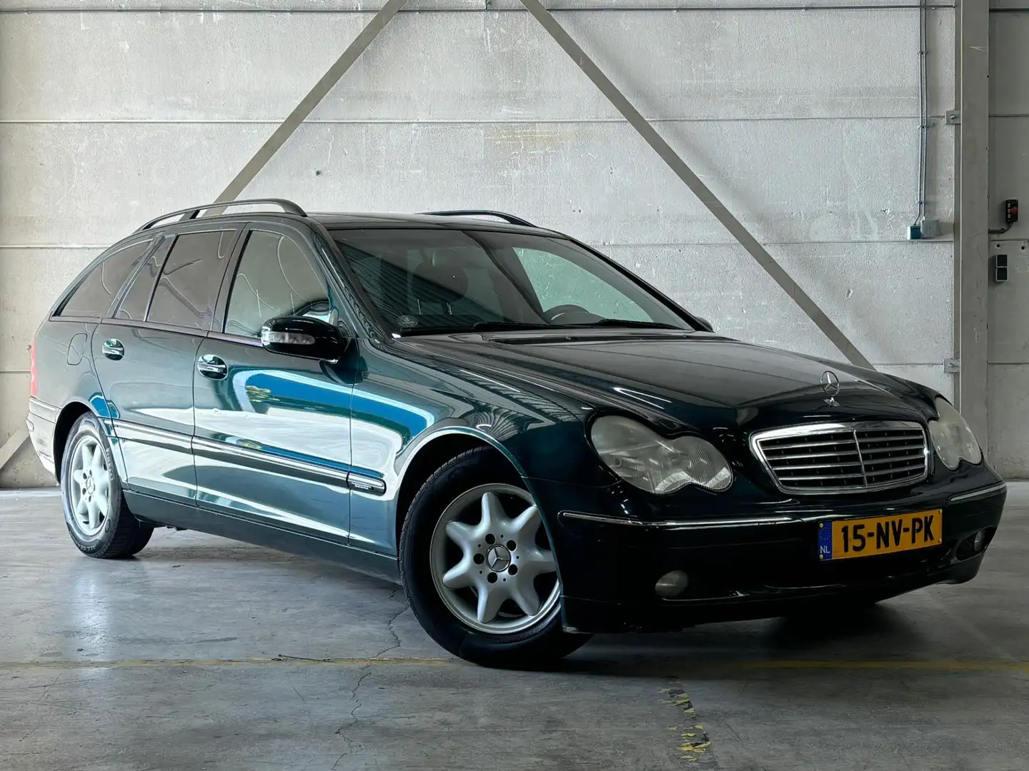 Mercedes-Benz C 220 Combi CDI Elegance Automaat Clima Groen - 2