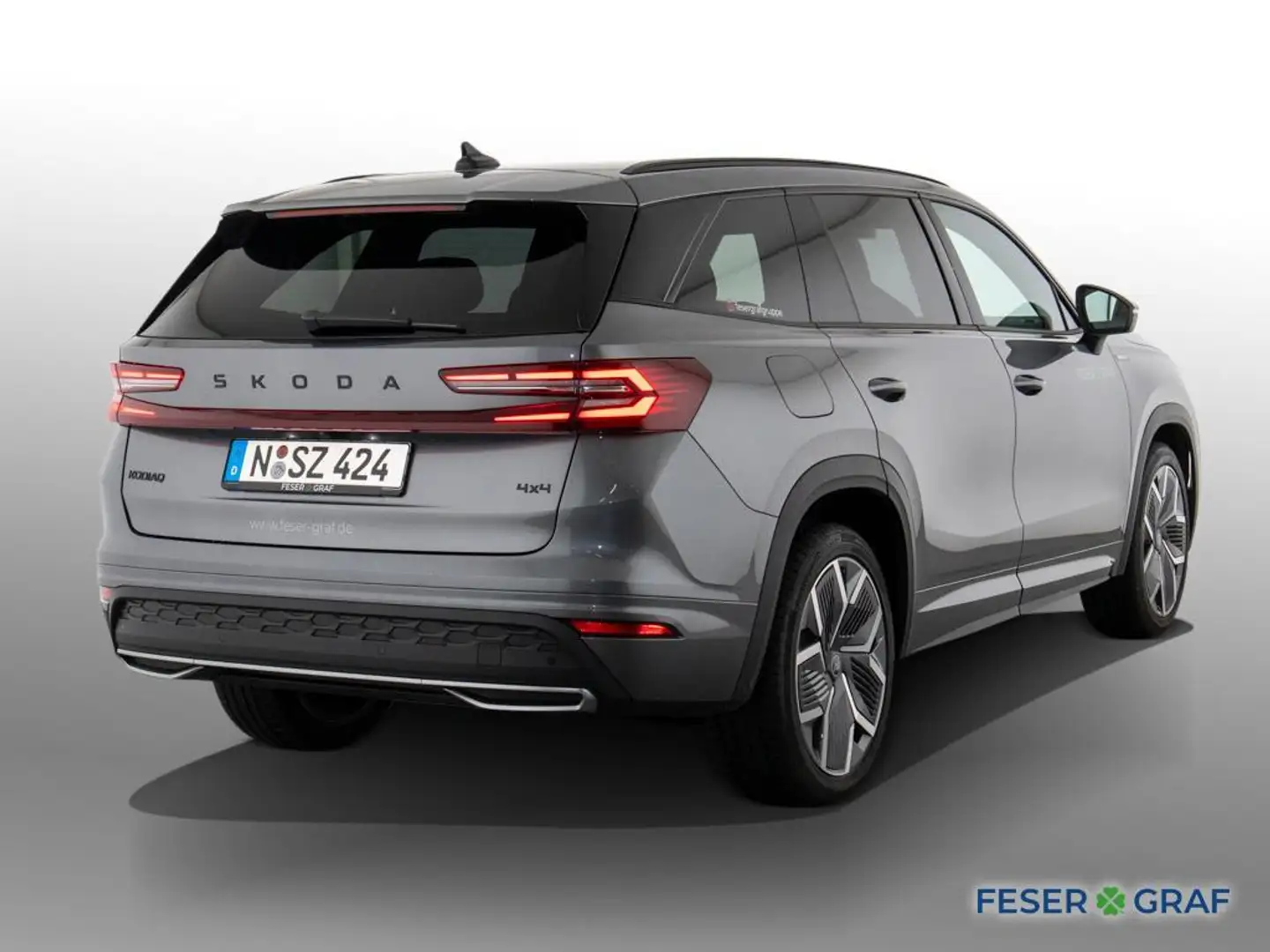 Skoda Kodiaq 2.0 TDI 142kW 4x4 Sportline Grau - 2