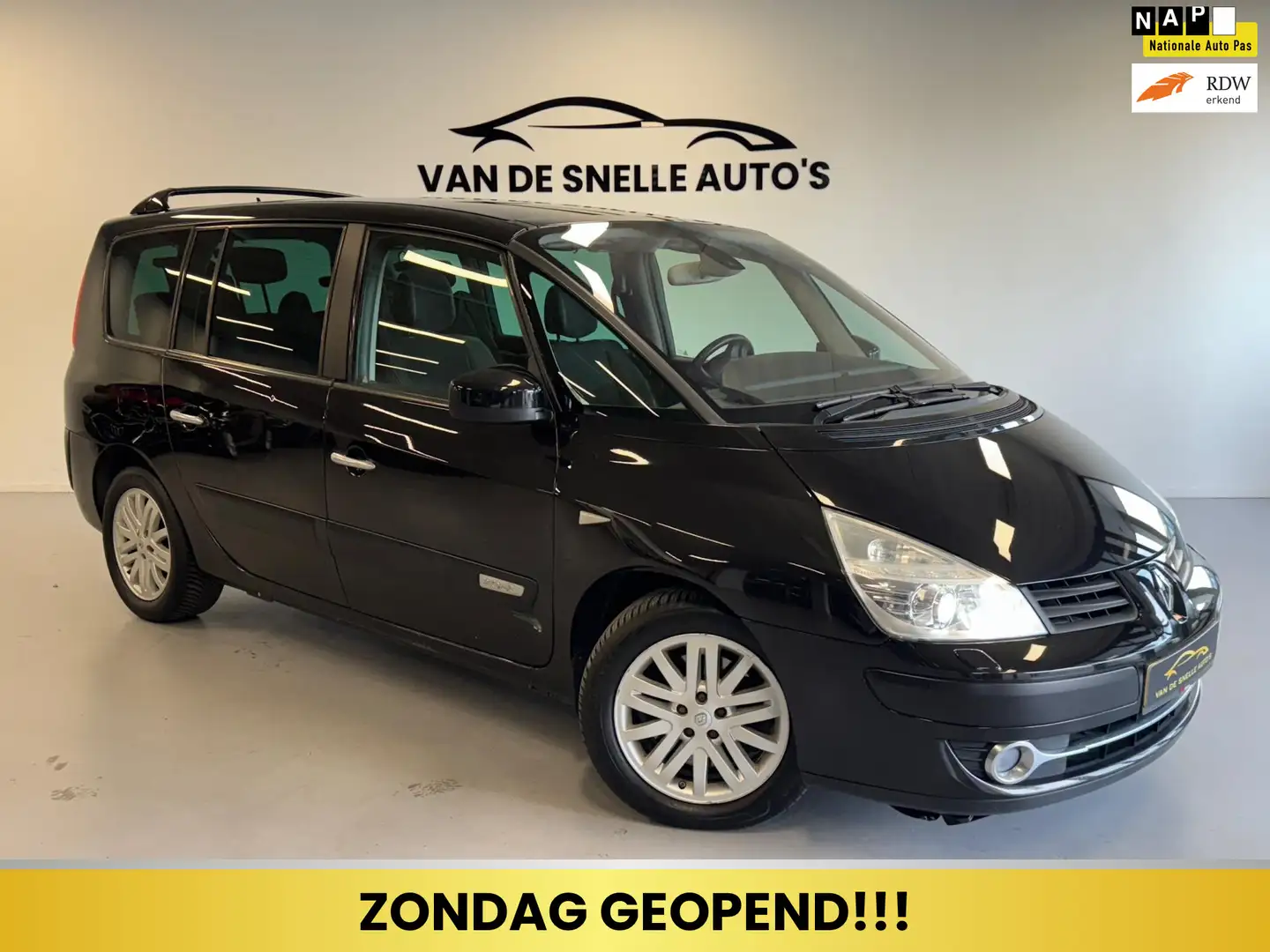 Renault Grand Espace 2.0 dCi Initiale 6p AUTOMAAT/ALCANTARA/PANO Fekete - 1