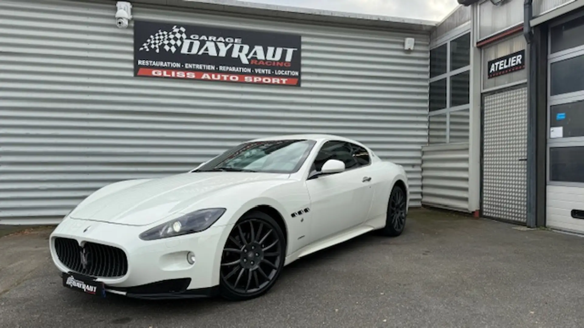 Maserati GranTurismo 4.2 V8 PACK CARBONE/ECHAP SPORT/TRES BELLE CONFIGU Blanco - 1