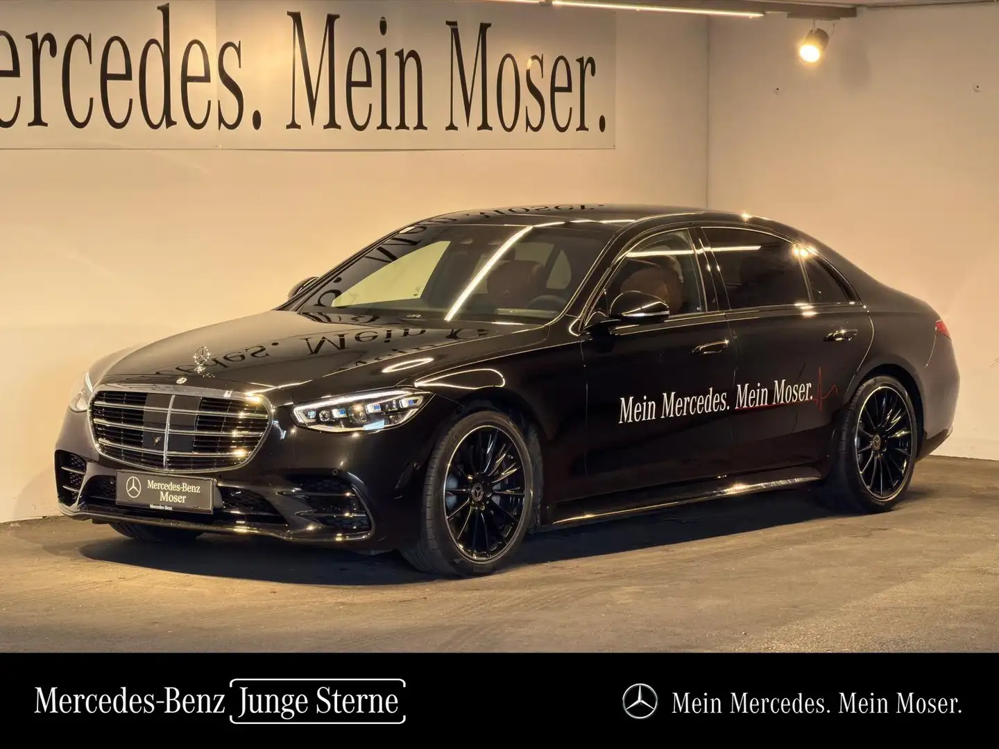 Mercedes-Benz S 580 4MATIC Limousine Lang Schwarz - 1
