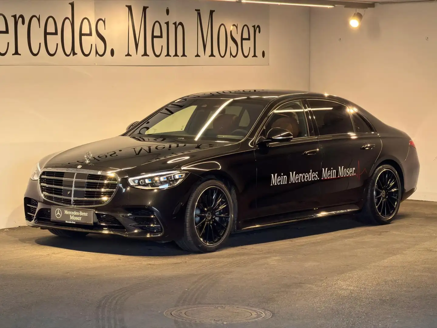 Mercedes-Benz S 580 4MATIC Limousine Lang Schwarz - 2
