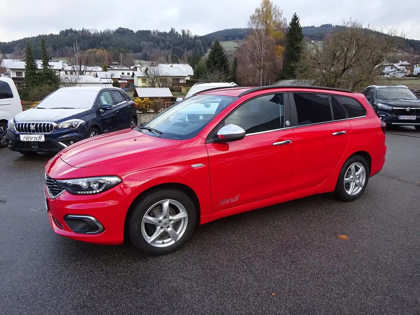 Fiat Tipo T-Jet 120 Mirror,Rückfahrkamera, AHK-abnehmbar,... Rot - 1