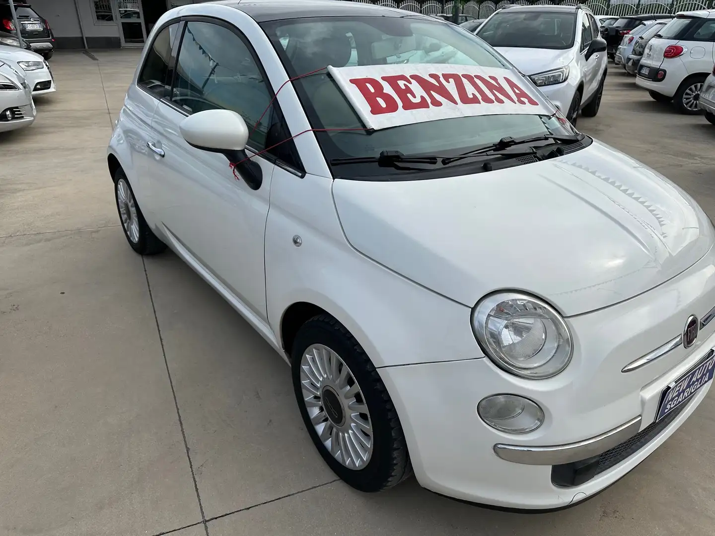 Fiat 500 1.2 Lounge 69cv Bianco - 2