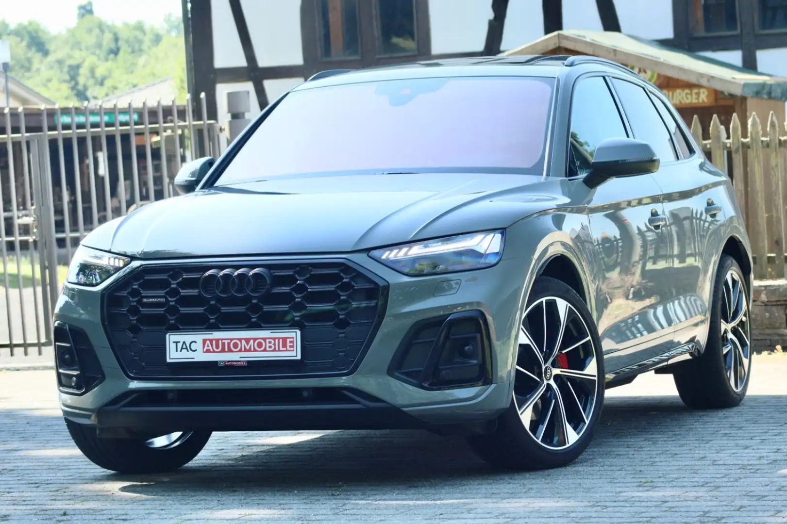 Audi Q5 50TDI QUA S line edition HUD LUFT PANO ACC 1H Grijs - 2