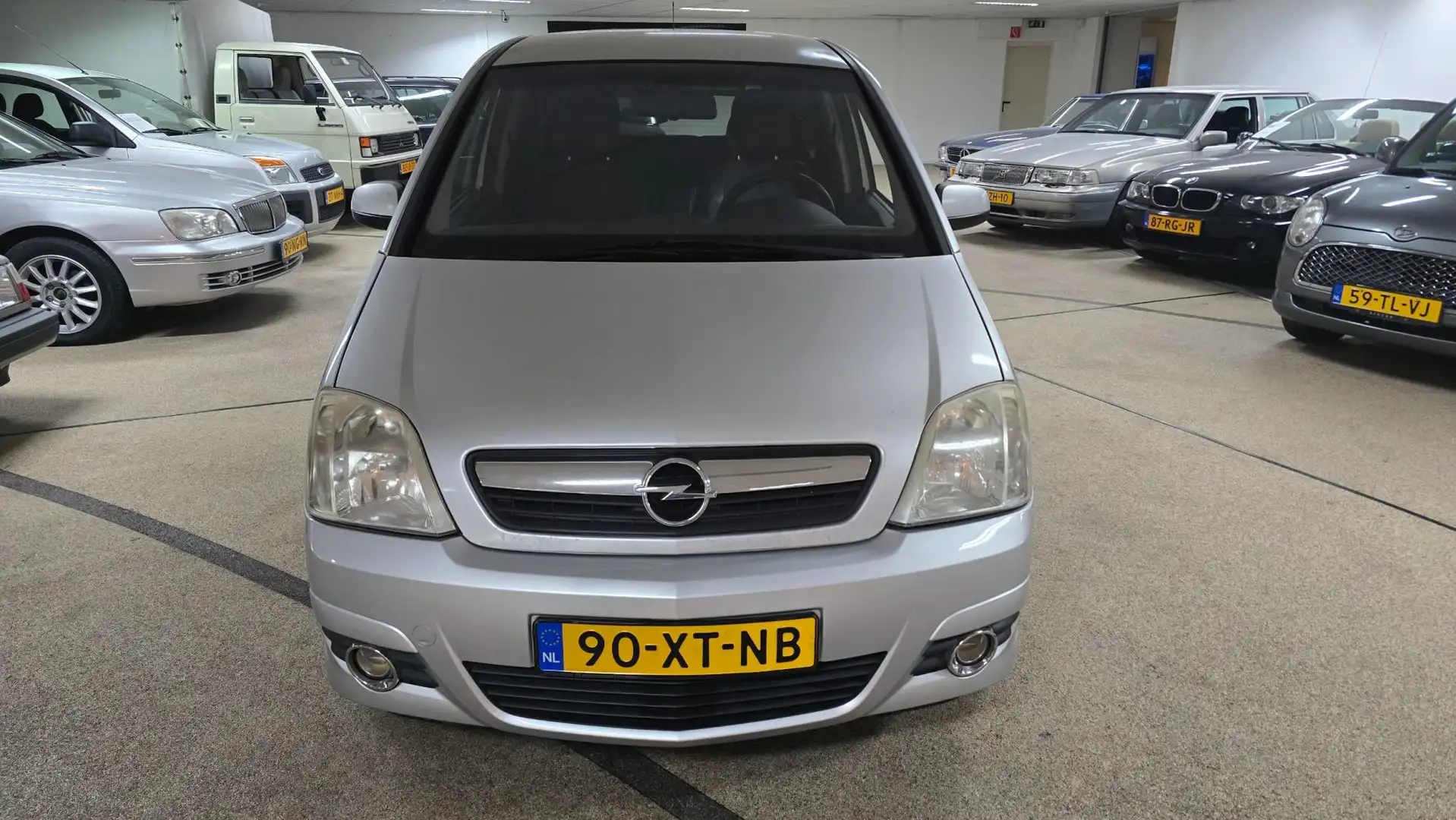 Opel Meriva 1.6-16V Cosmo 140.000dkm nap. AUTOMAAT!! Nieuwe Ap Gris - 2