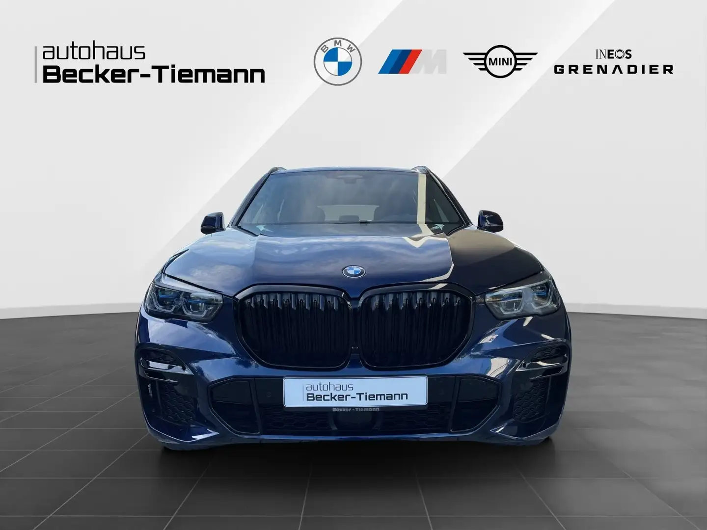 BMW X5 xDrive40d M Sport/M Sitze/Panorama/Head-UpStandhei Blau - 2