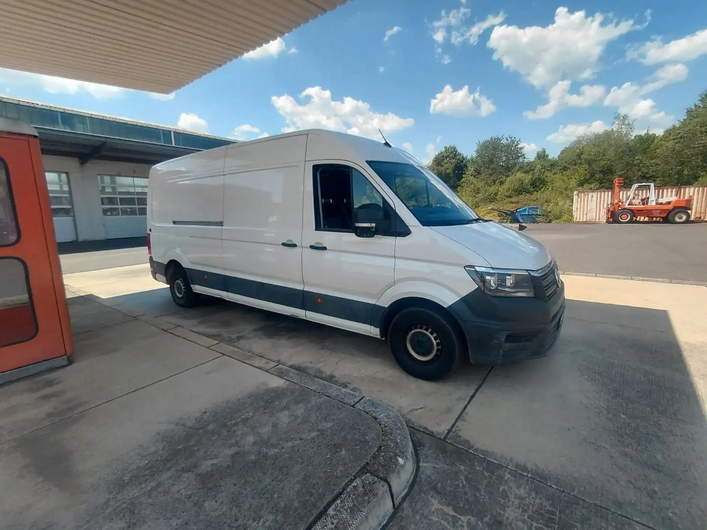 Volkswagen Crafter Kasten Kasten 35 lang Hochdach FWD Blanc - 1