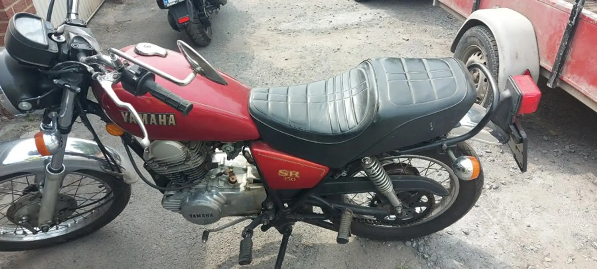 Yamaha SR 250 Yamaha SR 250 Rood - 1