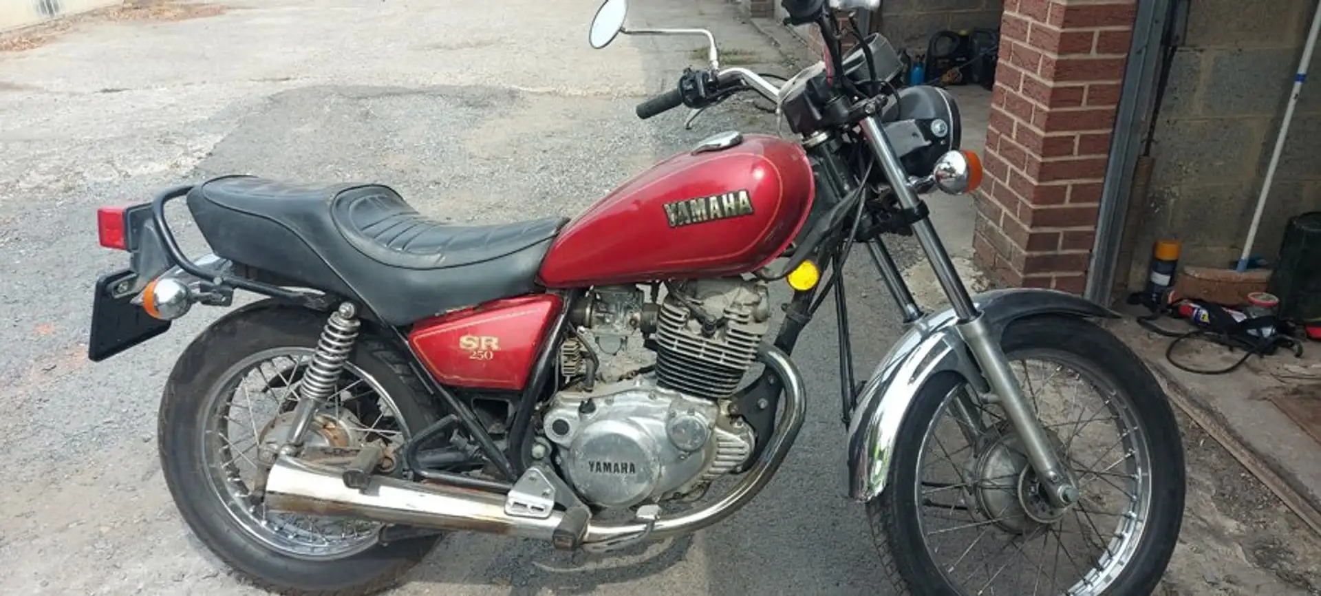 Yamaha SR 250 Yamaha SR 250 Rood - 2