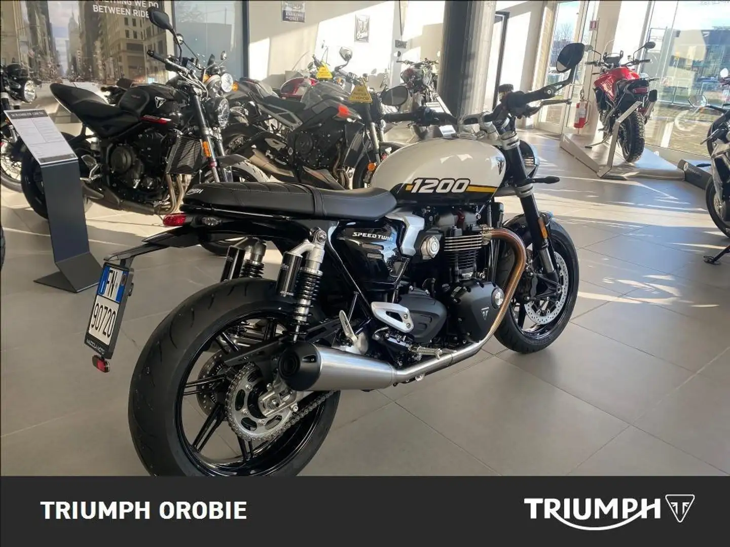 Triumph Speed Twin Abs Bianco - 2
