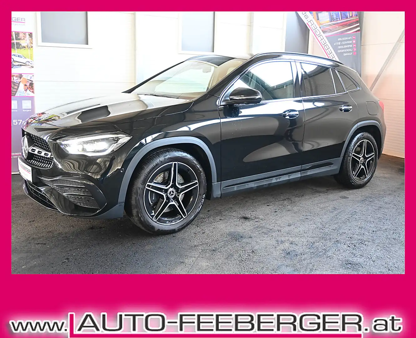 Mercedes-Benz GLA 200 Aut. AMG Line; LED, 360° Kamera, Sitzhzg,Sport-... Schwarz - 1