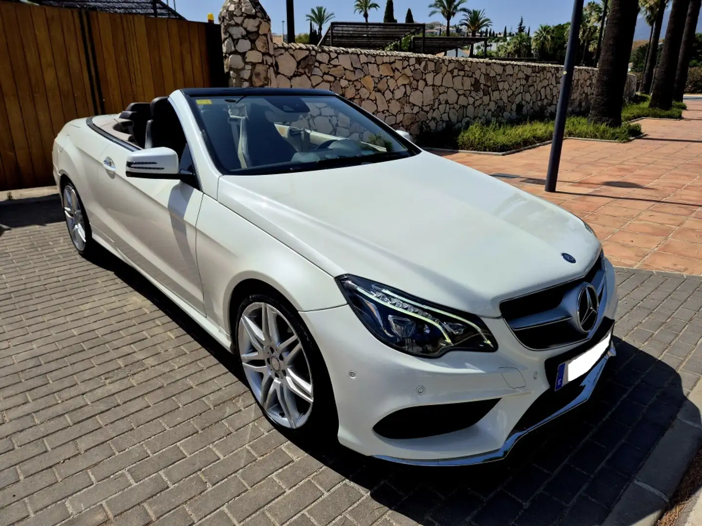 Mercedes-Benz E 350 Cabrio 350BlueTec Aut. Blanco - 1