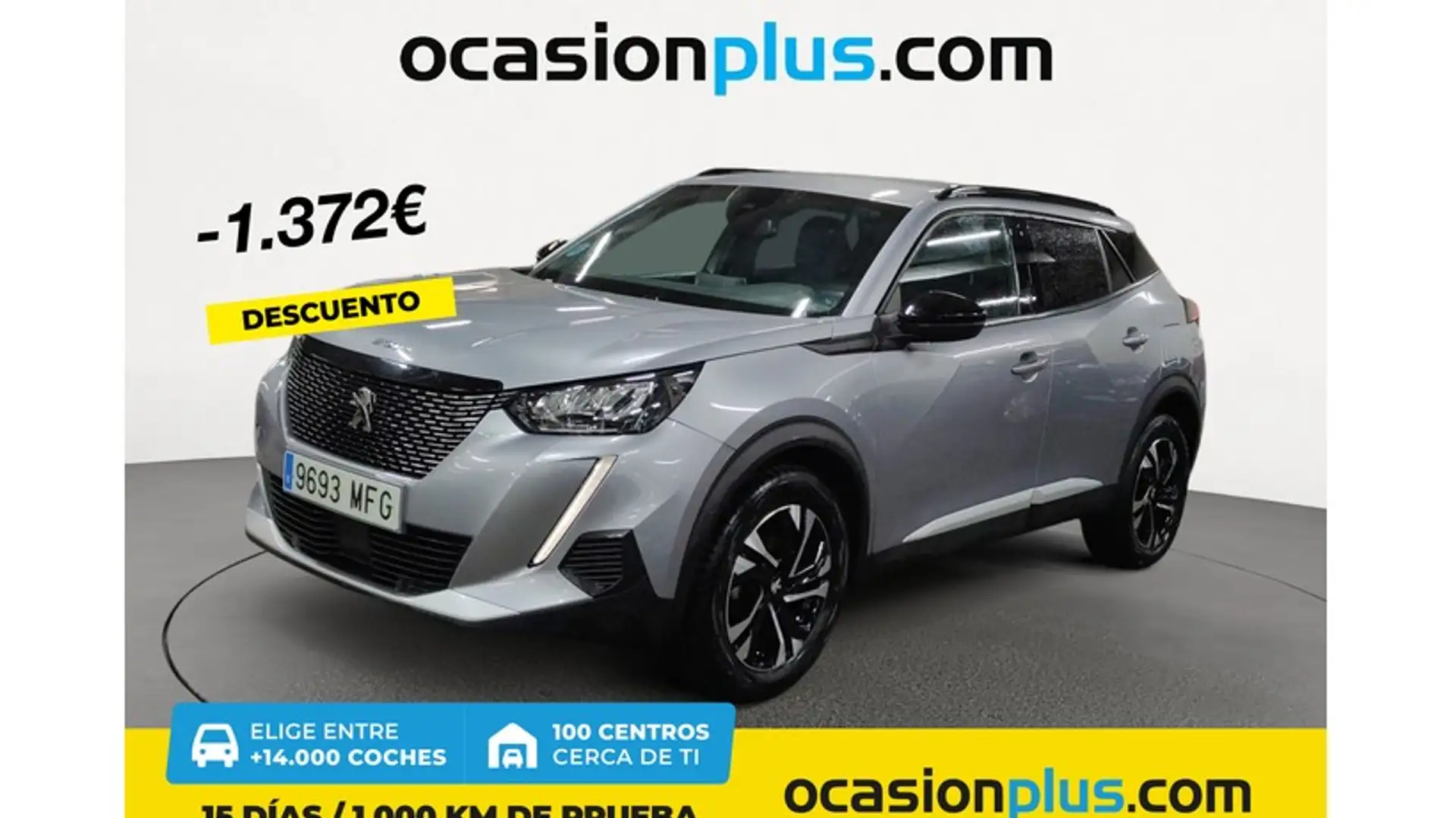 Peugeot 2008 1.2 PureTech S&S Allure 100 Gris - 1
