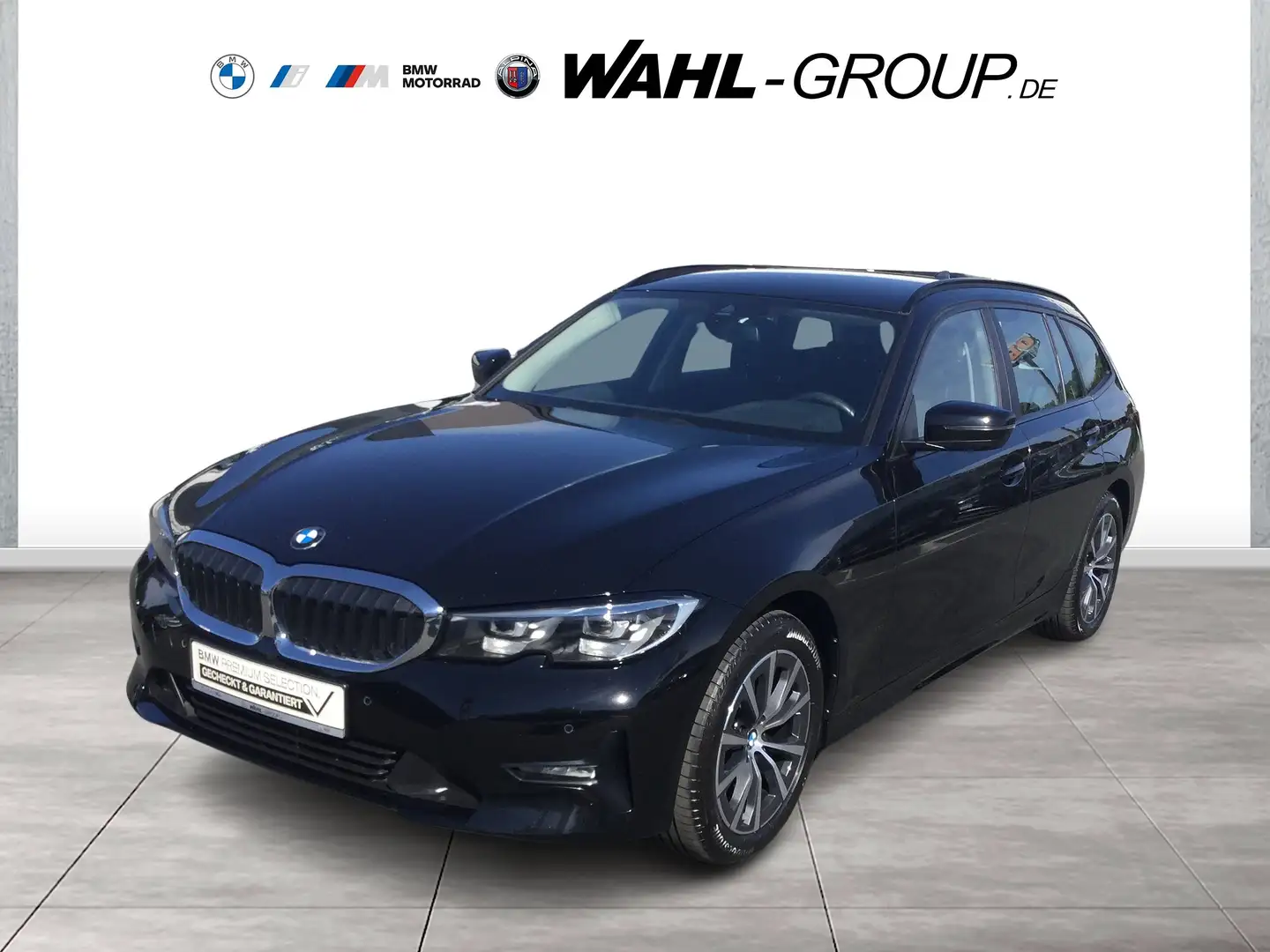 BMW 320 d xDrive TOURING SPORTSITZE LC PROF AHK AKUSTIK AL Schwarz - 1