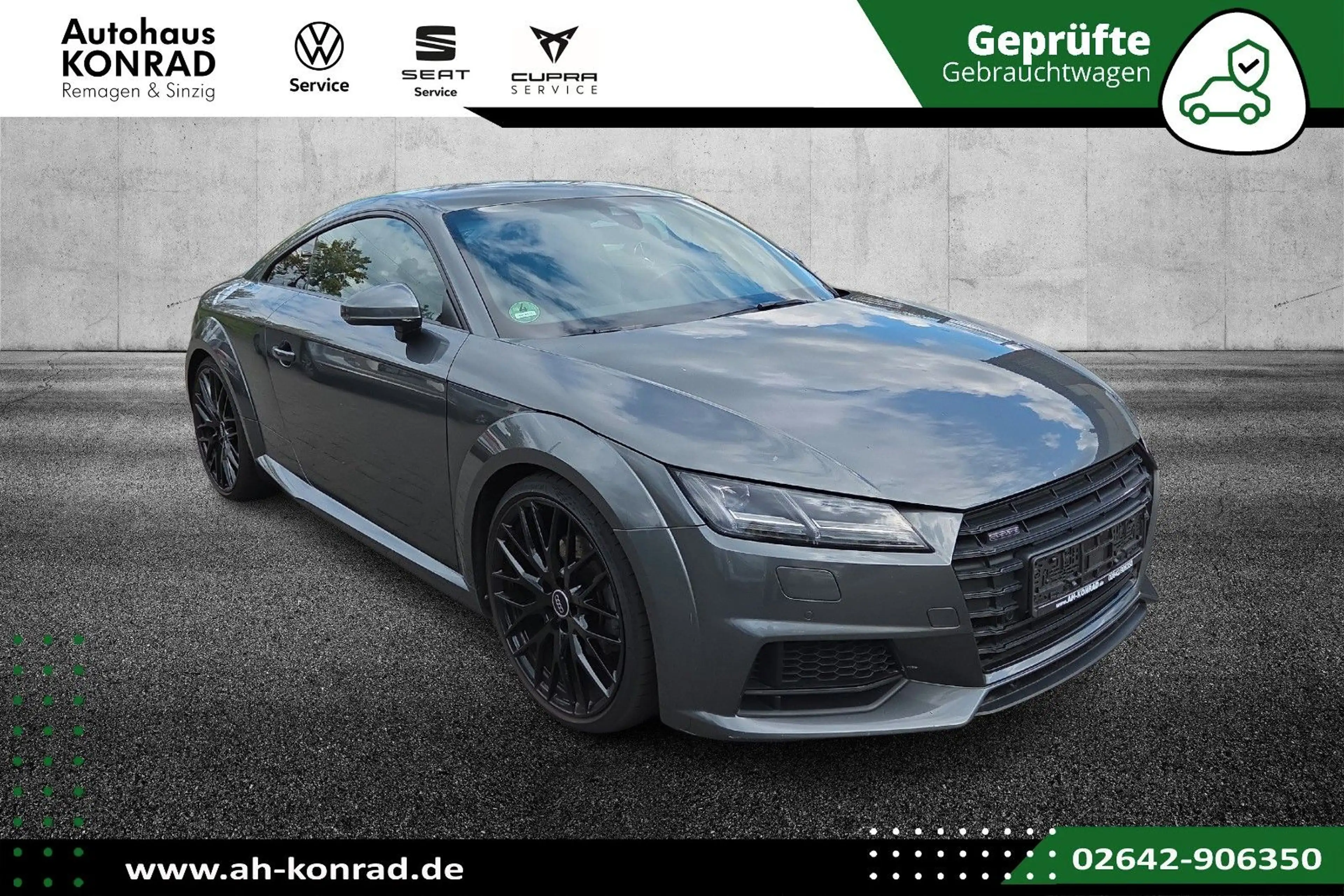 Audi TT Coupe 2.0 TFSI S-LINE quattro DSG*B&O*20ZOLL — photo 2