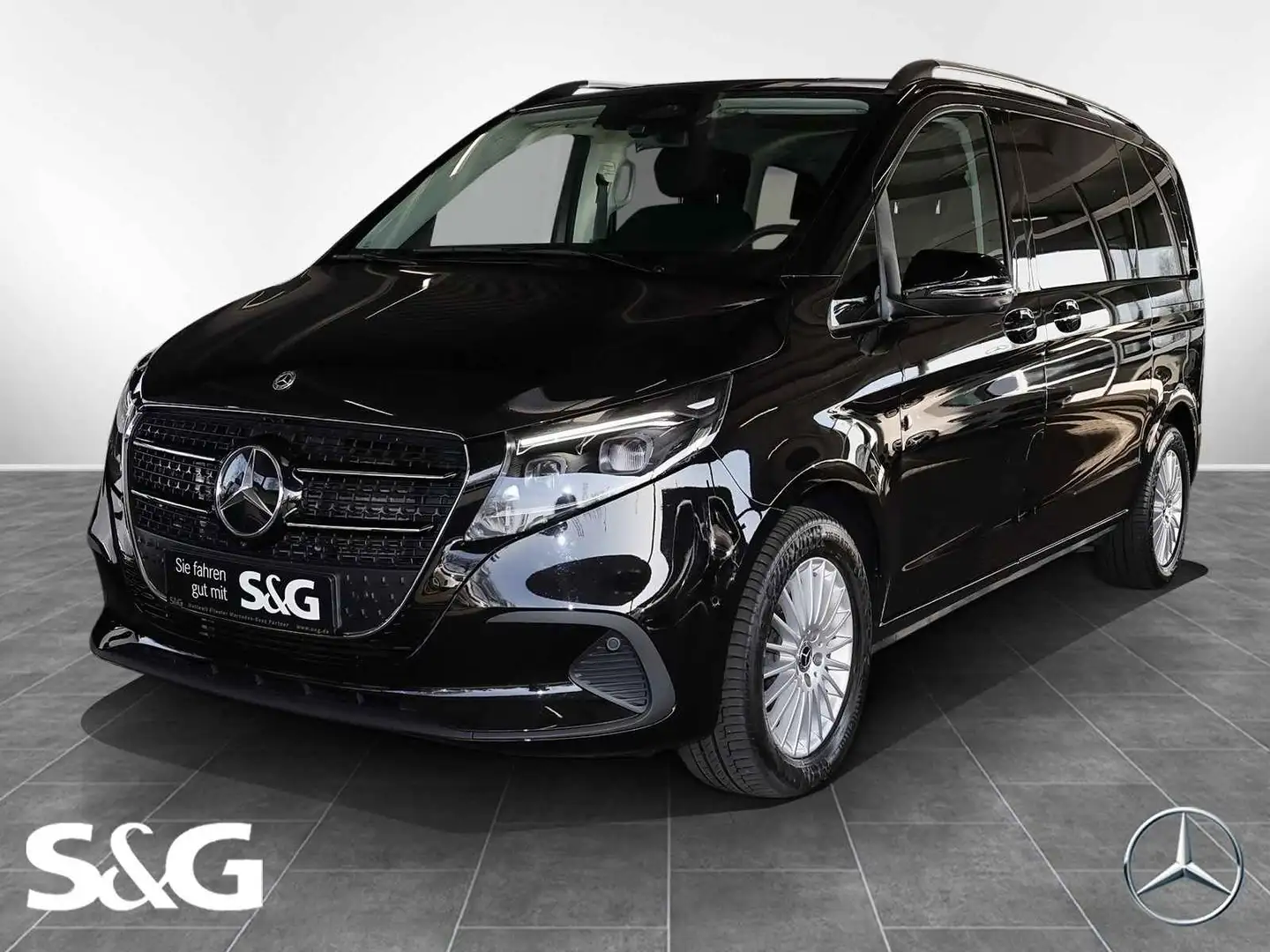 Mercedes-Benz V 250 d 4MATIC STYLE Kompakt LED DISTRO Stndhzg Schwarz - 1