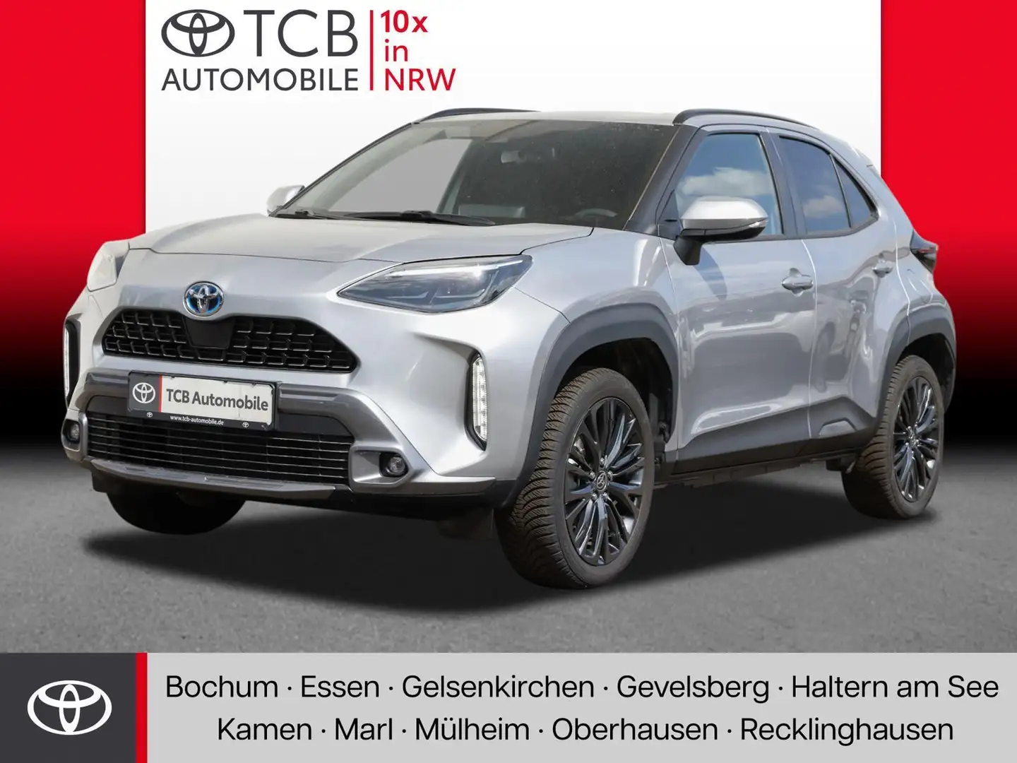 Toyota Yaris Cross 1.5 Hybrid Adventure 4x4 NAVI SHZ BT Silber - 1