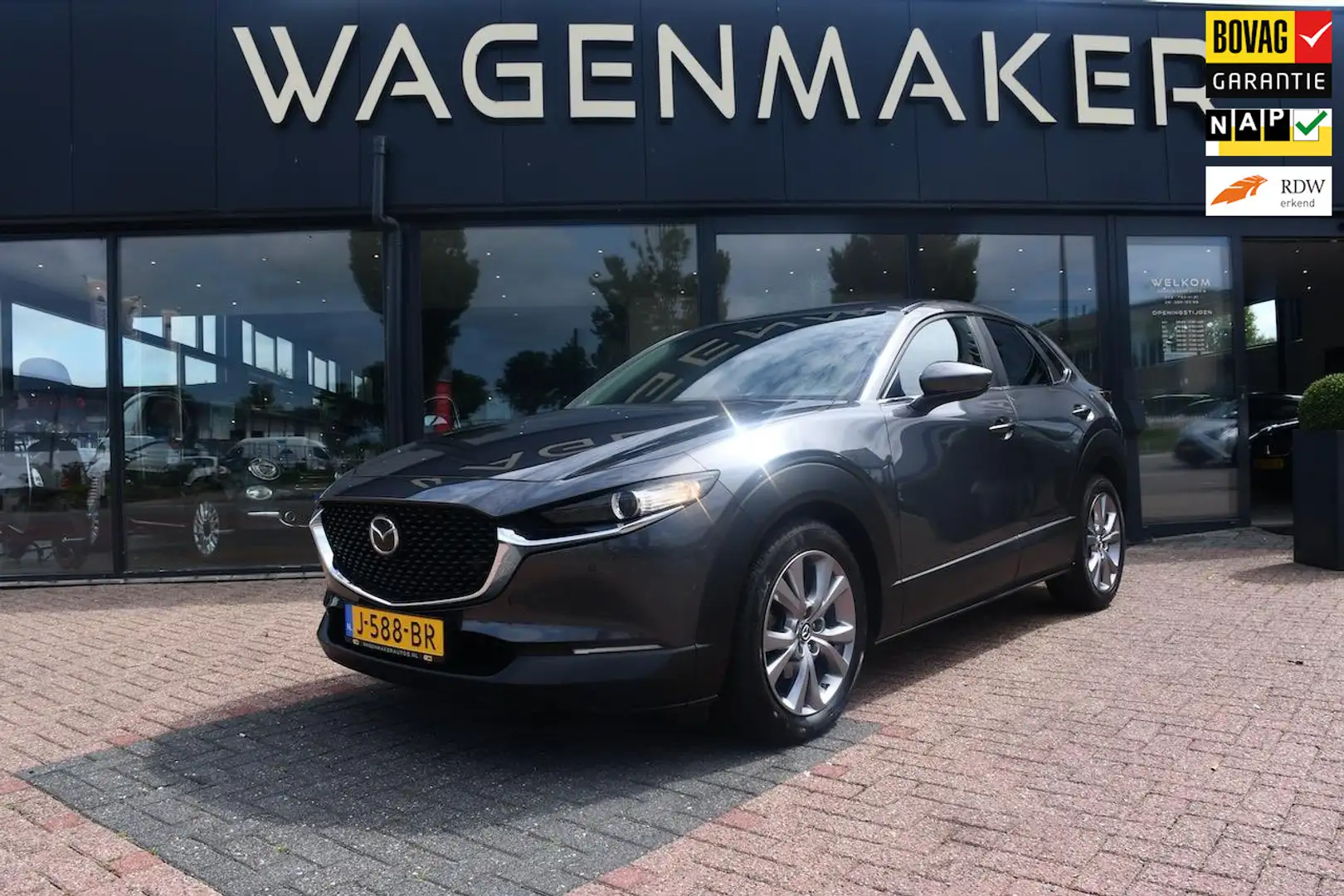 Mazda CX-30 2.0 e-SkyActiv-X M Hybrid Comfort ACC|Headup|CAM Grijs - 1