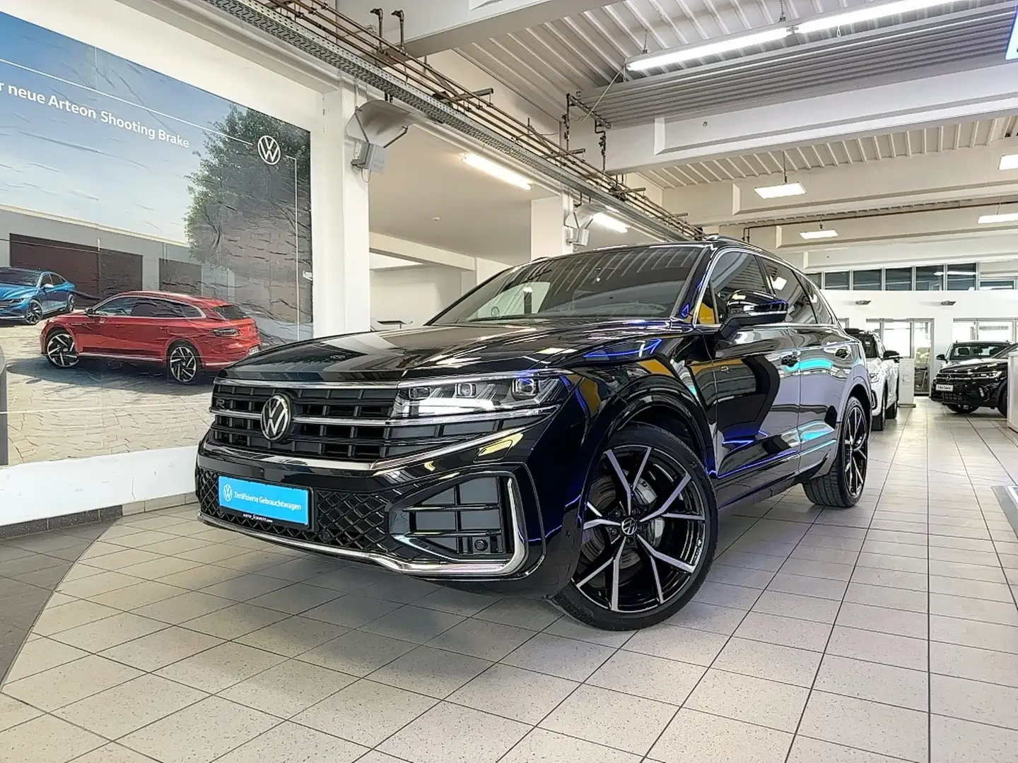 Volkswagen Touareg R-Line 3.0 TDI V6 4MOTION 1,99%+4M+HD-MATRIX+AHK Schwarz - 2
