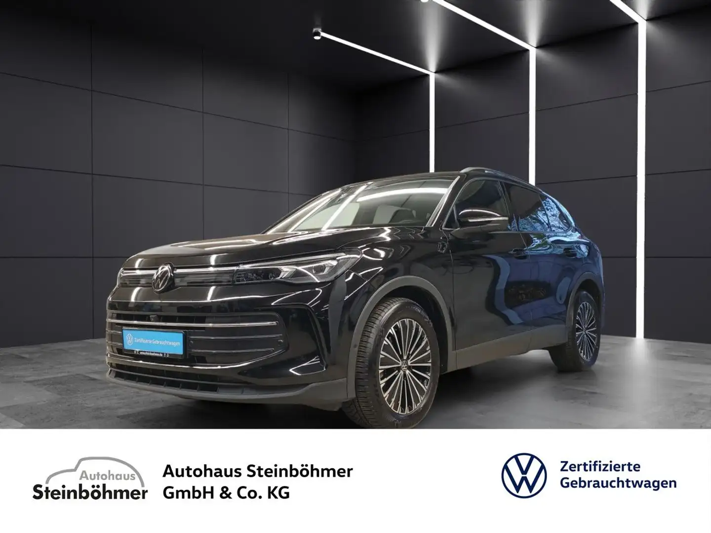 Volkswagen Tiguan GOAL 1.5eTSI Navi AHK LED AreaView SHZ Noir - 1