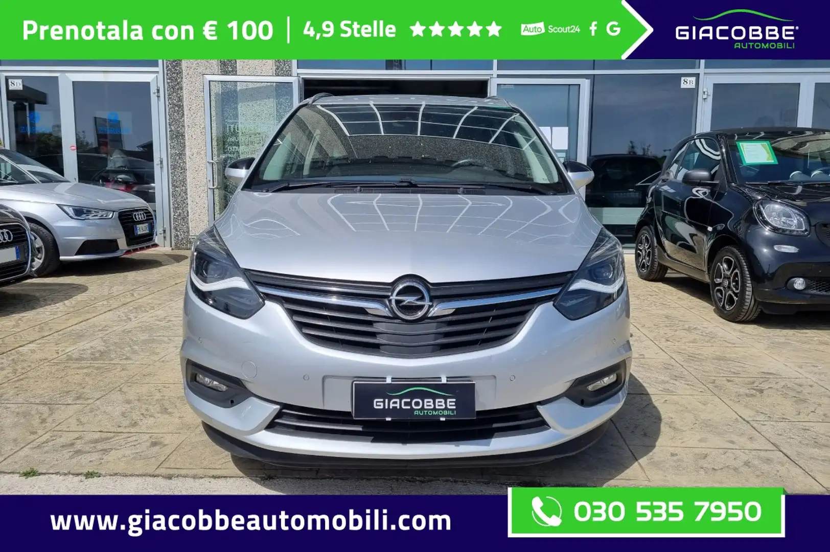 Opel Zafira 1.6 cdti Advance 134cv 7Posti 🔥IN STOCK🔥 Silber - 1