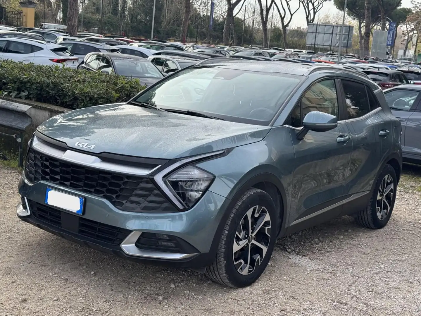 Kia Sportage Sportage 1.6 CRDi MHEV DCT Business Grün - 2