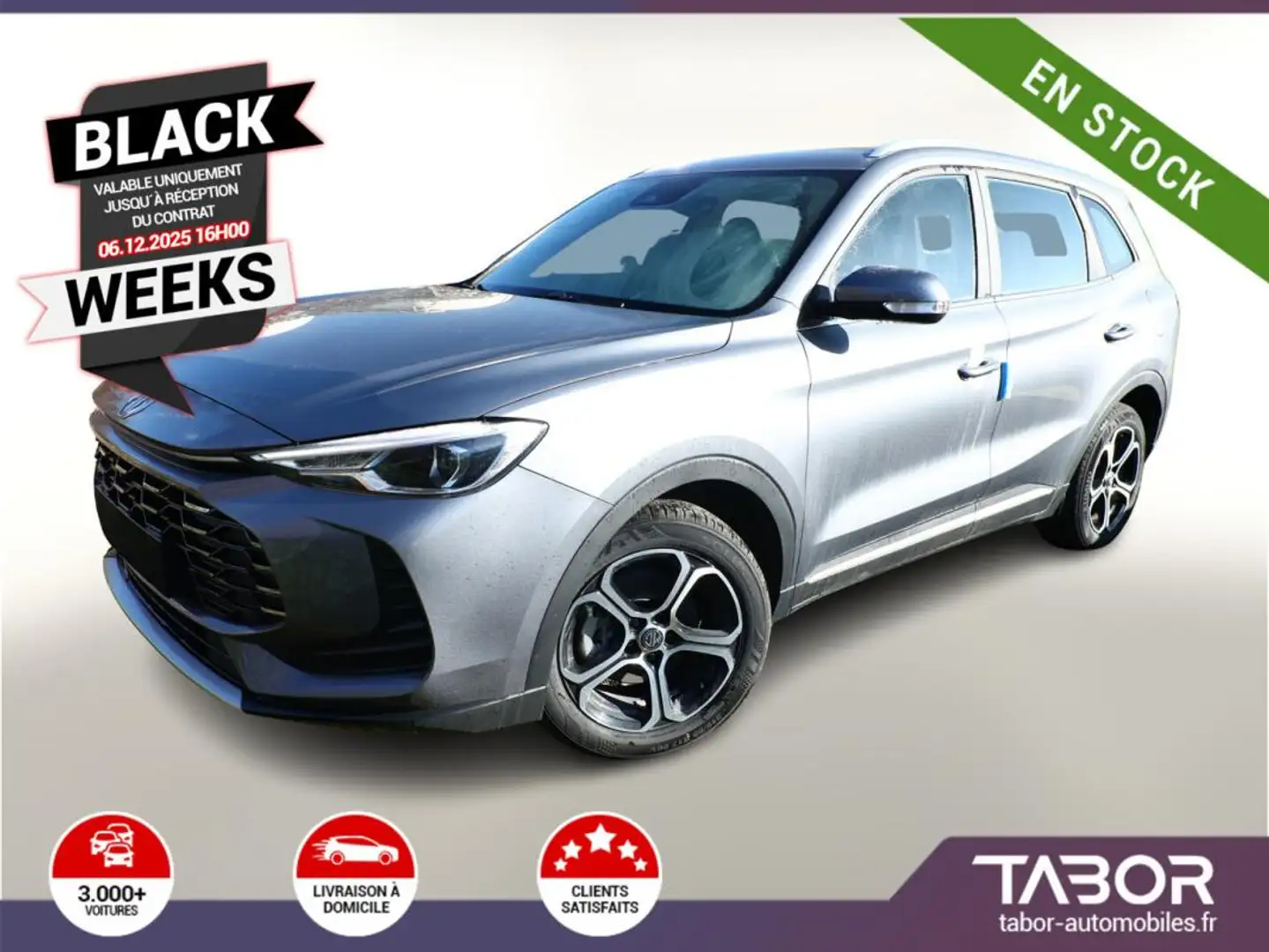 MG ZS Hybrid+ 197 Comfort LED GPS ACC cam Keyl Gris - 1