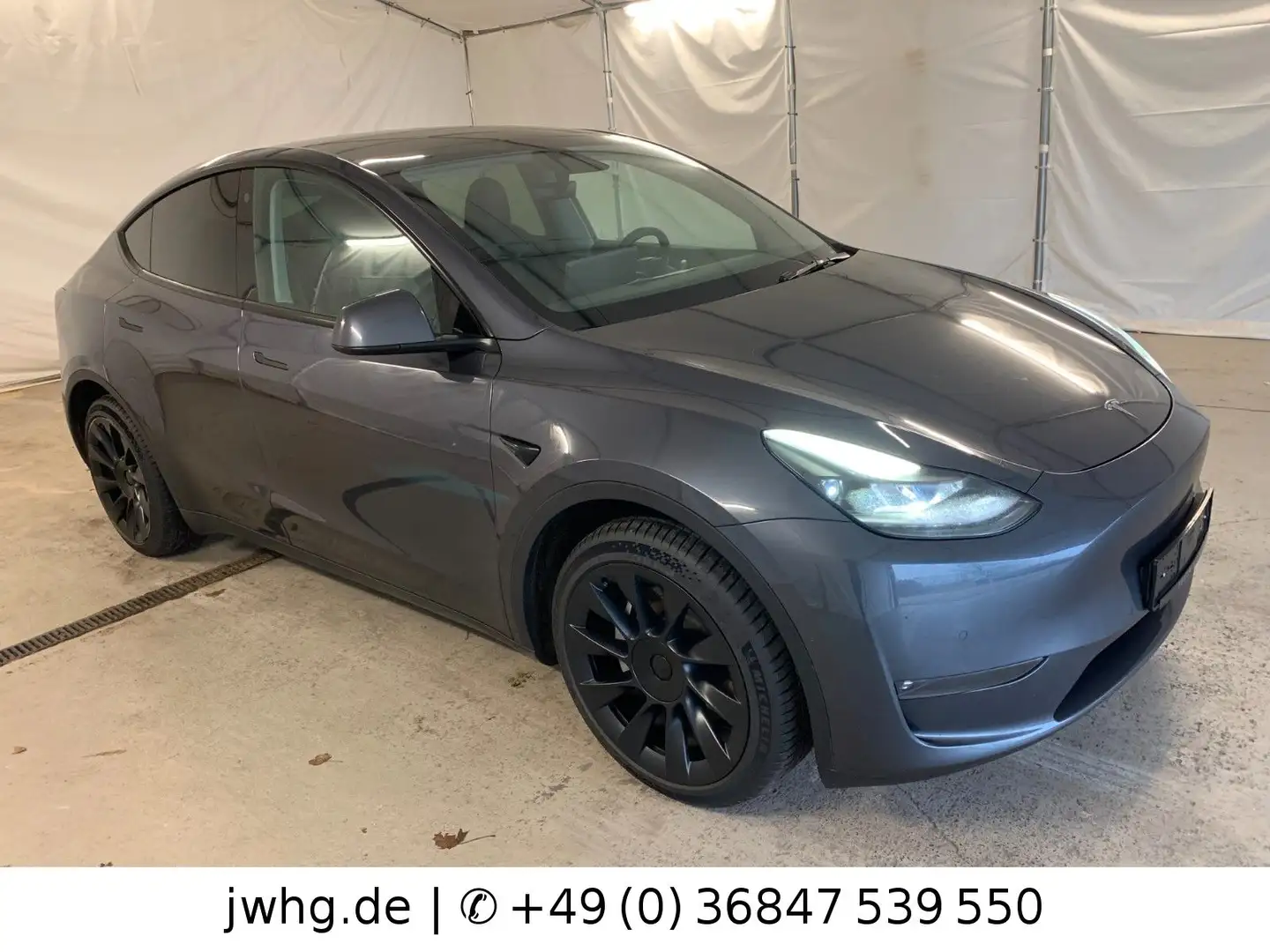 Tesla Model Y Dual AWD Autopilot 3 Pano Wärmepumpe 20" Grau - 2