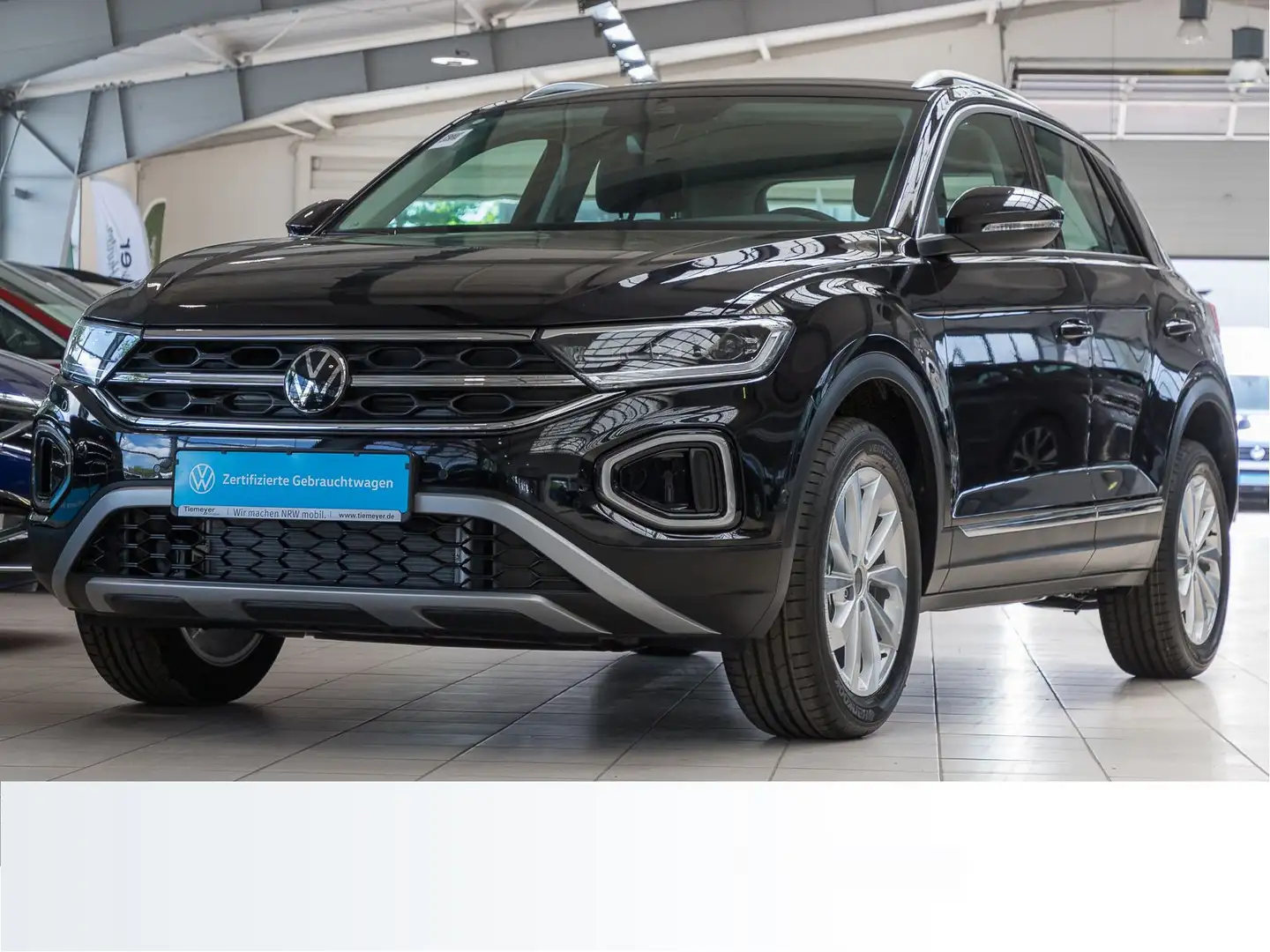Volkswagen T-Roc 1.5 TSI DSG STYLE EDITION ACC IQ DRIVE KAM Schwarz - 2