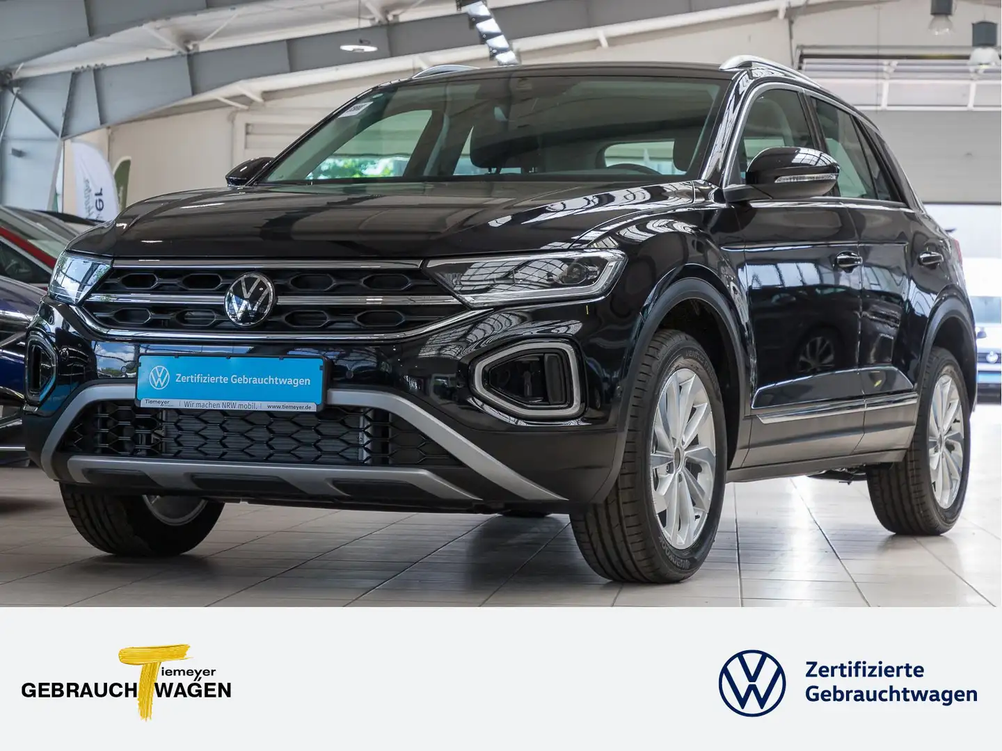 Volkswagen T-Roc 1.5 TSI DSG STYLE EDITION ACC IQ DRIVE KAM Schwarz - 1