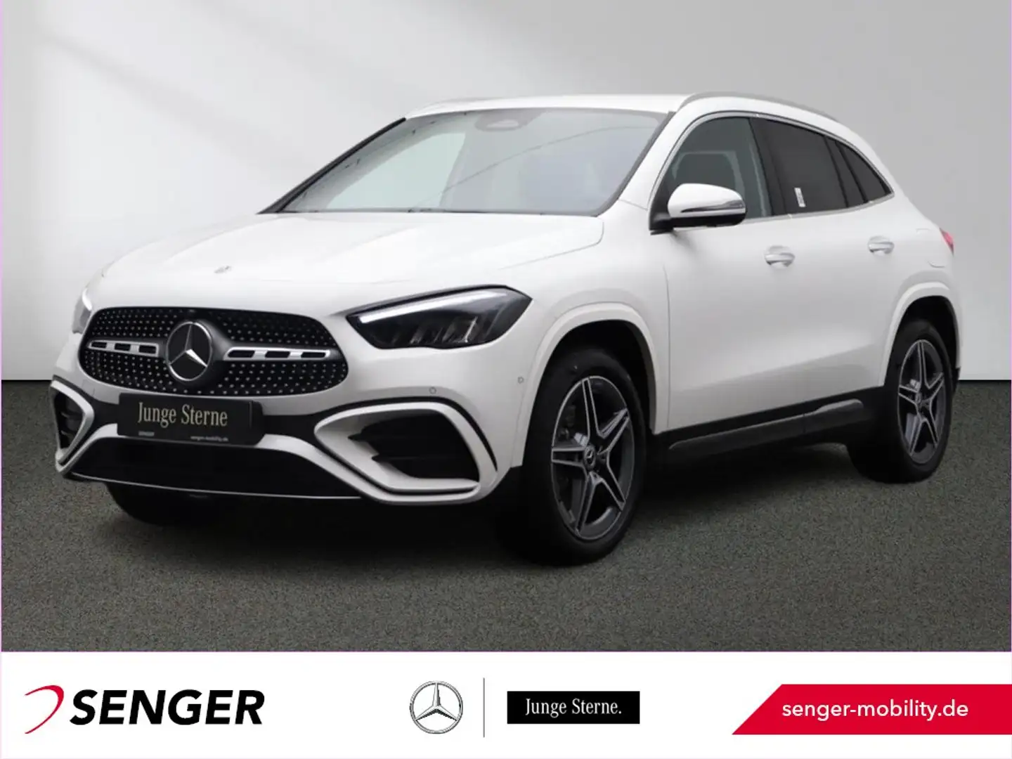 Mercedes-Benz GLA 250 e AMG Burmester Ambiente AHK 360°-Kamera Blanc - 1