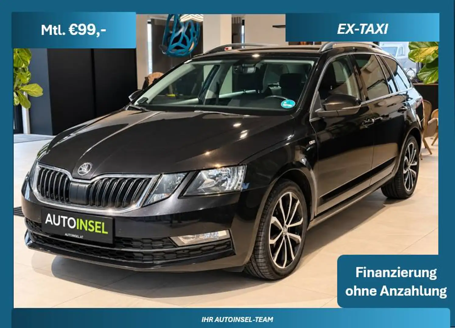 Skoda Octavia Skoda Octavia Combi EX TAXI 2,0 TDI Ambition Limited DSG Ambition Limtied Schwarz - 1