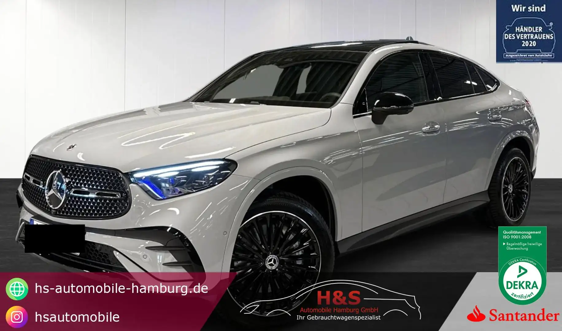 Mercedes-Benz GLC 300 de 4Matic Grau - 1