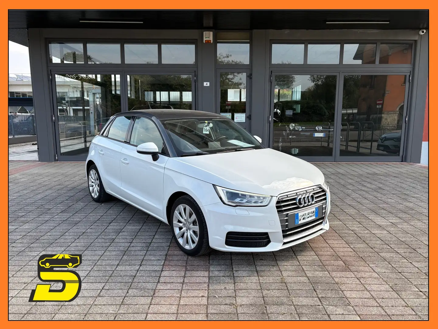 Audi A1 Sportback 1.6 tdi sport Bianco - 1